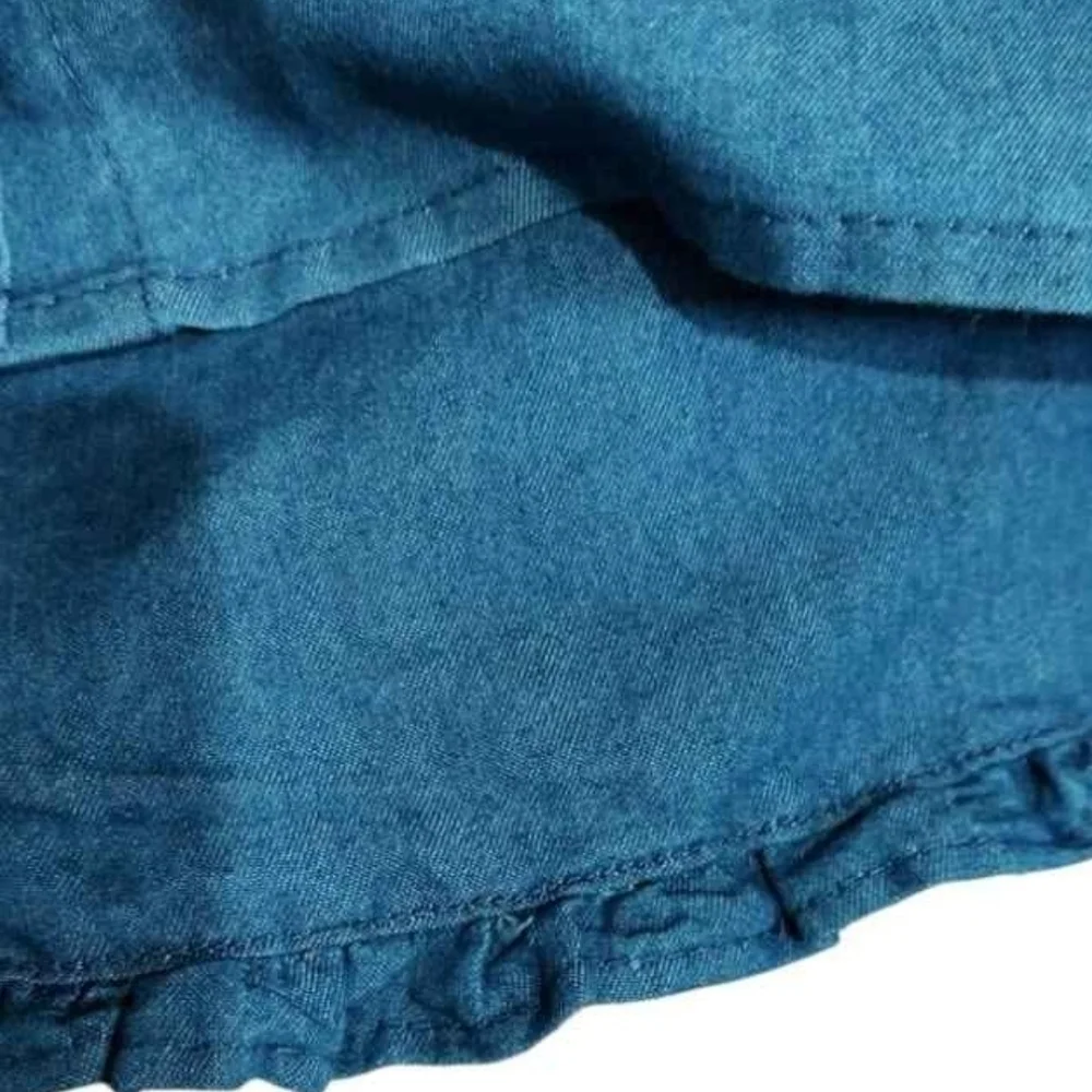 NWT Penelope Mack 2 Pc Blue Chambray Baby Set ~3T